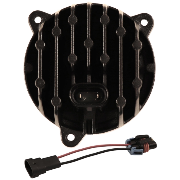 Picture of 3-1/4" Round LED Flood Beam Grille Light for Case IH Mangum Tractors, 3200 Lumens