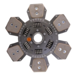 Picture of 13-3/4" Transmission Disc, 6 Pad, w/ 1-3/4" 21 Spline Hub - Reman