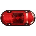 Picture of Red LED Oval Warning Tail Light, 720 Lumens
