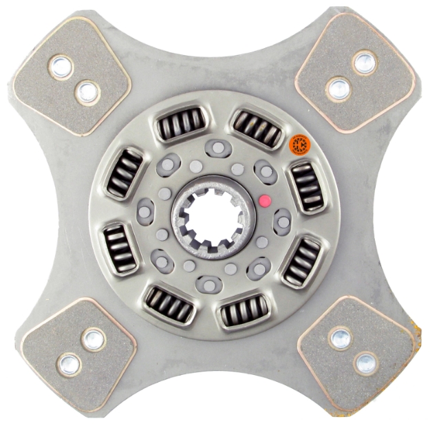 Picture of 14" Transmission Disc, 4 Pad, w/ 1-3/4" 10 Spline Hub - Reman
