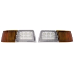 Picture of Flood Beam & Corner Amber LED Headlight Kit for Case IH Tractors, 6400 Lumens