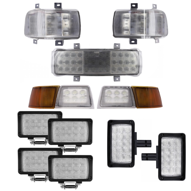 Picture of Complete LED Light Kit for Case IH Magnum Tractors w/ Vertical Mid-Body Lights