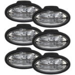 Picture of OSRAM LED Flood Beam Panel Mount Cab Light Kit, 3600 Lumens - (Pkg. of 6)
