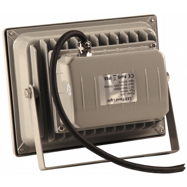 Picture of Epistar LED 20W Flood Beam Wall Mounted Light, 1600 Lumens