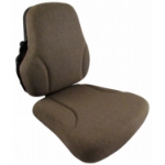 Picture of Side Kick Seat for John Deere 7000 & 8000 Series Tractors, Brown Fabric