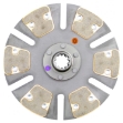Picture of 10" Transmission Disc, 6 Pad, w/ 1-1/4" 10 Spline Hub - New