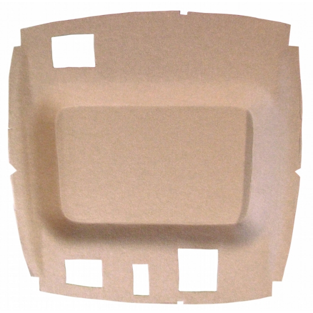 Picture of Headliner, Sailcloth Tan Vinyl w/ Formed Plastic