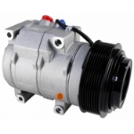 Picture of Nippondenso 10SRE18C Compressor, w/ 8 Groove Clutch - New
