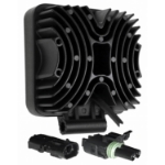 Picture of Square Flood Beam LED Light for Kubota Excavators & Tractors, 2800 Lumens