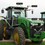 Picture of 3-1/4" Round LED Flood Beam Grille Light for John Deere Tractors, 3200 Lumens