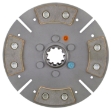 Picture of 8" Transmission Disc, 4 Pad, w/ 1-3/8" 10 Spline Hub - New