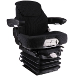 Picture of Grammer MSG95G/741 Mid Back Seat, Black & Gray Fabric w/ Air Suspension