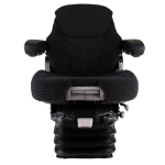 Picture of Grammer MSG95G/741 Mid Back Seat, Black & Gray Fabric w/ Air Suspension