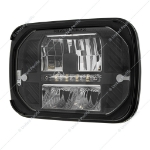 Picture of ULTRALIT - Heated 5" X 7"  LED Headlight with White Position Light