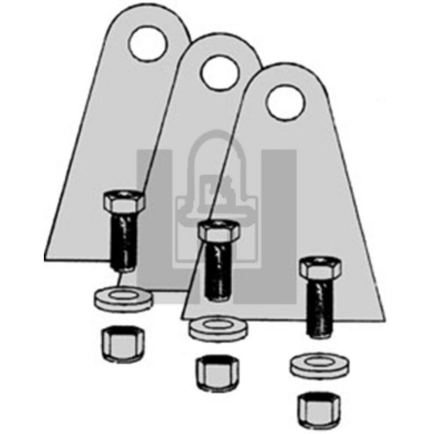 Picture of Liner Sealing Ring Kit, Set of 3, No O-Ring Grooves On Sleeve
