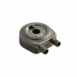 Picture of Engine Oil Cooler, 6 Plate, Straight Nipples, Doughnut Type