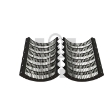 Picture of JD X9 standard threshing concave kit cor