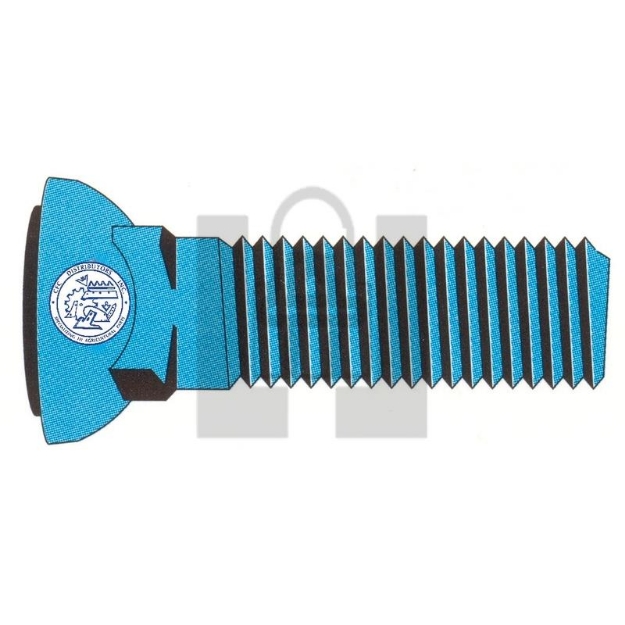 Picture of 3/8"X2" PLOW BOLT NUT 50