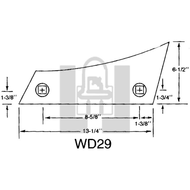 Picture of Shin To Fit John Deere Metric bottoms