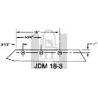 Picture of Plow Share, 18" 3 Bolt JD Metric