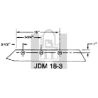 Picture of Plow Share, 20" 3 Bolt JD Metric