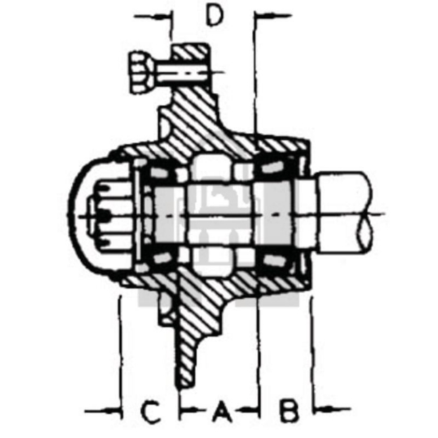 Picture of 6 Bolt Hub Assembly Comp