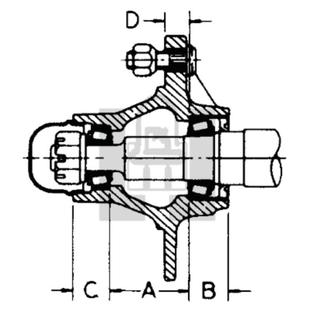 Picture of 5 Bolt Stroke, 1650 lbs Capacity