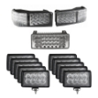 Picture of Complete LED Flood Beam Light Kit for Case IH STX Tractors - (Pkg. of 13)