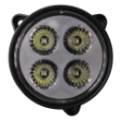 Picture of 3-1/4" Round LED Flood Beam Grille Light for Case IH Mangum Tractors, 3200 Lumens