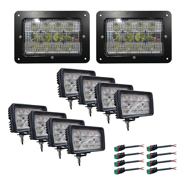 Picture of Tiger Lights Complete LED Light Kit for Case IH Steiger 4wd