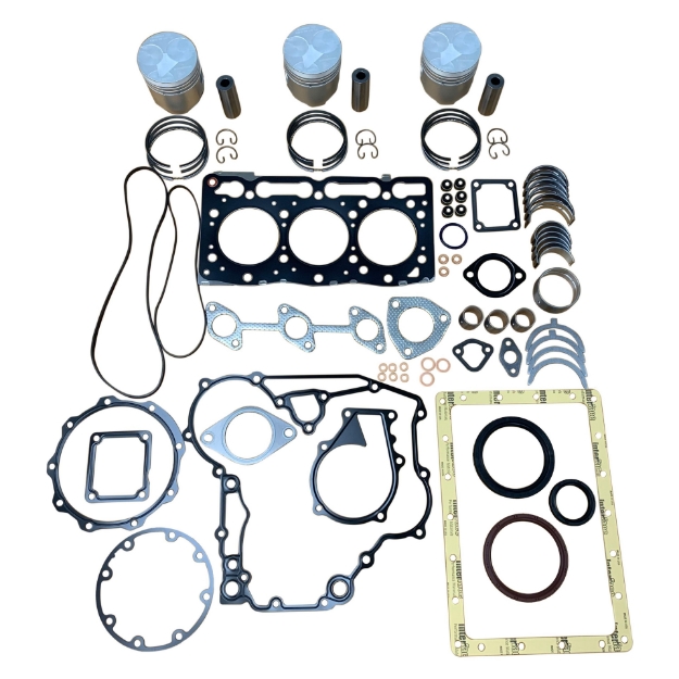 Picture of Major Overhaul Kit, Kubota D905 Diesel, w/ Standard Piston & Ring Kits, w/ MLS Head Gasket, 1 notch