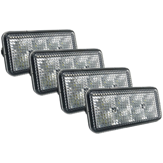 Picture of Tiger Lights Complete LED Light Kit for Kubota SVL Skid Steers, Industrial Grade