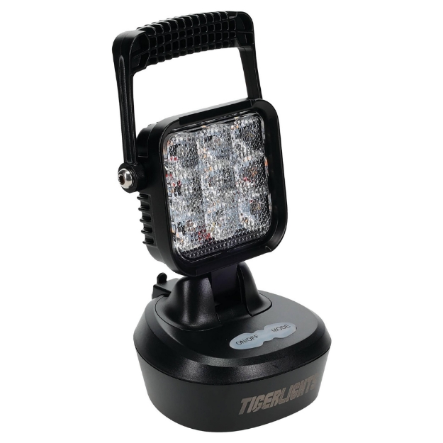 Picture of Tiger Lights Rechargeable LED Magnetic Work Light & Flashing Amber