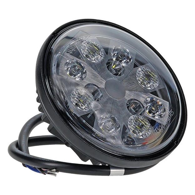 Picture of Tiger Lights 24W LED Sealed Round Hi-Lo Beam w/ Wired Cable