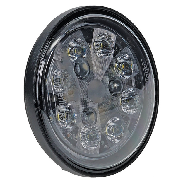 Picture of Tiger Lights Industrial 24W LED Sealed Round Hi-Lo Beam w/ Screw Connection