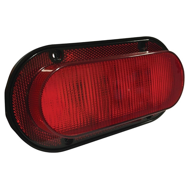 Picture of Tiger Lights LED Red Oval Tail Light