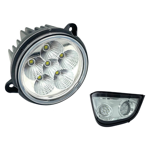 Picture of Tiger Lights LED Small Round Headlight Insert for John Deere R Series