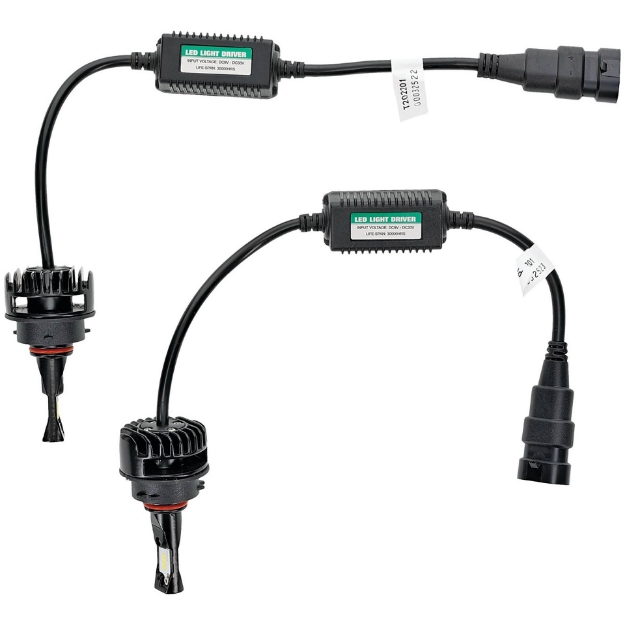 Picture of Tiger Lights LED Headlight Conversion Kit for GE Bulb 9005