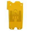Picture of Skid Pad Cover, 4 rib, Yellow