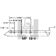 Picture of Plowshare to fit Massey Ferguson 16" 4 bolt.