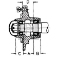 Picture of 6 Bolt Hub Assembly Comp