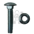 Picture of 3/8"X1-3/4" Carriage Bolt Nut