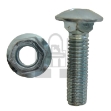 Picture of 7/16"X1-3/4" Carriage Bolt Nut