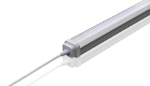 Picture of LED Moisture Proof Integrated 4' Tube. 5000lm, 6500k. Milky or clear cover. QTY 20 in a case.