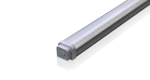 Picture of LED Moisture Proof Integrated 4' Tube. 5000lm, 6500k. Milky or clear cover. QTY 20 in a case.
