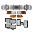 Picture of Complete LED Light Kit for Case IH Magnum Tractors w/ Vertical Mid-Body Lights