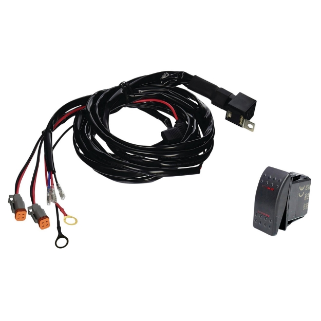 Picture of Wire Harness, Dual 4 Pin Deutsch Connector
