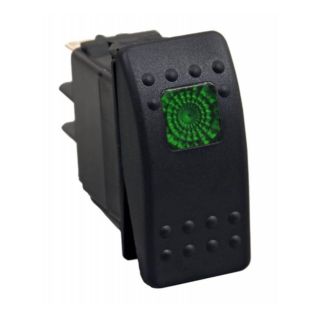 Picture of LED Rocker/Toggle Switch - Green