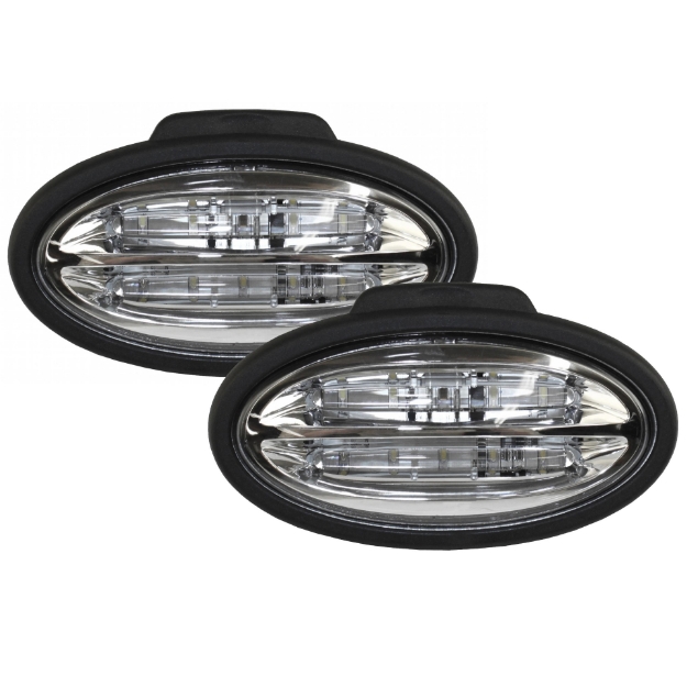 Picture of OSRAM LED Flood Beam Panel Mount Cab Light Set, 3600 Lumens - (Pkg. of 2)