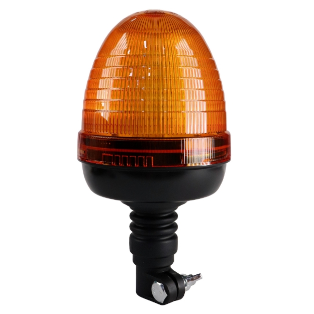 Picture of Rotating & Strobe/Flashing LED Amber Warning Beacon, 12W, 600 Lumens